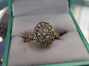 Women's Ring - Yellow Gold 14k (.585) 4.6 grams Size 7
