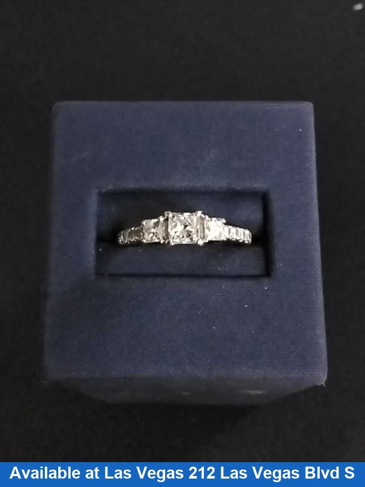 Women's Ring - White Gold 14k (.585) 2.4 grams Size 20