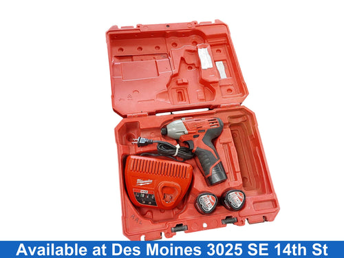 Milwaukee 2450-20 Red Cordless Impact Drill