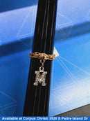 Women's Ring - Yellow Gold 10k (.417) 2.6 Grams Size 4.5