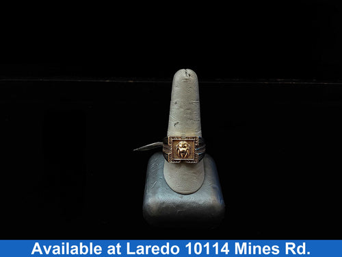 Men's Ring - Yellow Gold 10k (.417) 7.1 grams Size 7
