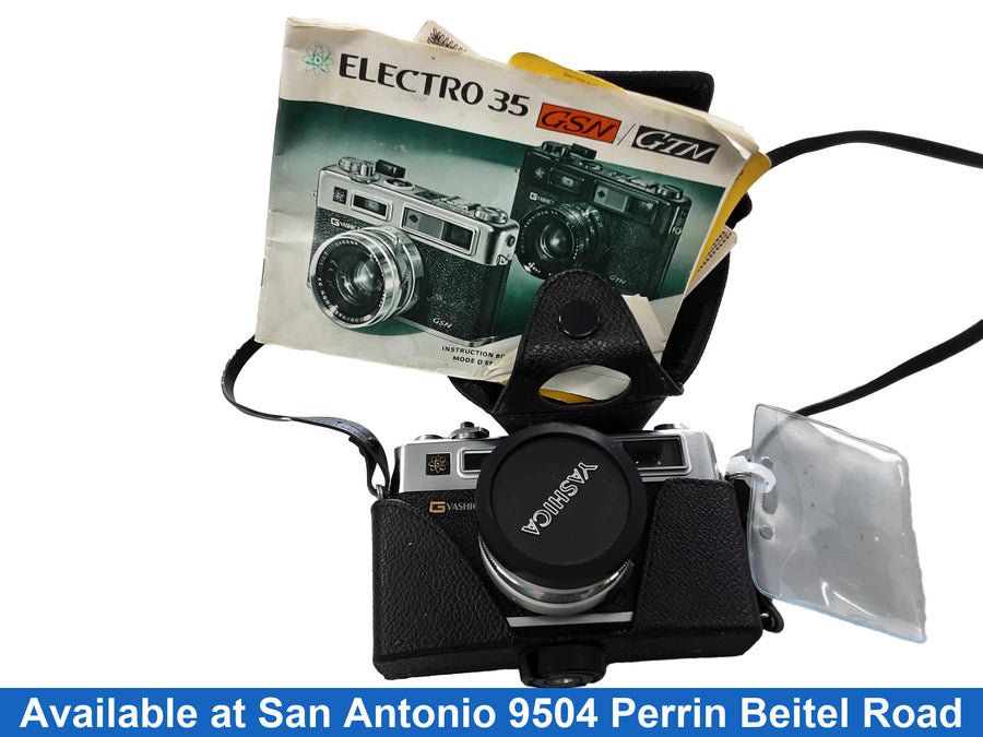 Yashica Electro 35 Black Film SLR Camera