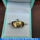 Men's Ring - Yellow Gold 14k (.585) 10.8 grams Size 10.5
