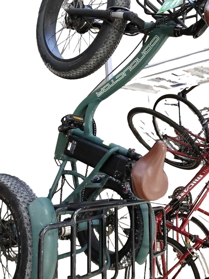 Conductor St E-trike Green 3 Wheeled Motorcycle