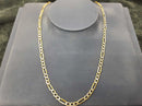 Figaro Chain - Yellow Gold 10k (.417) 4.5 grams 22 inch
