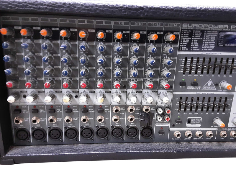 Behringer Europower Pmp2000 Black Analog Mixer