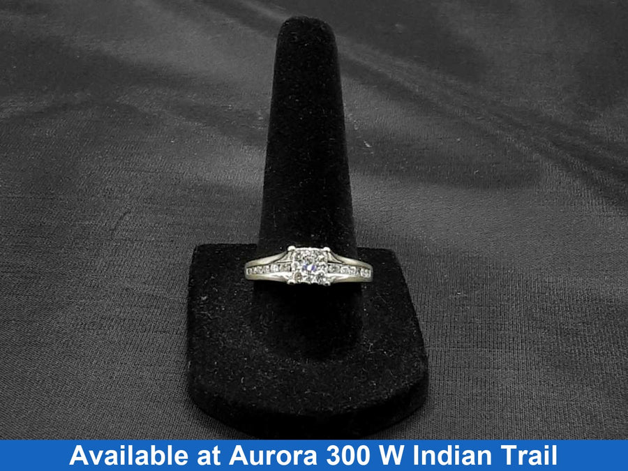 Women's Ring - White Gold 14k (.585) 4.5 grams Size 8