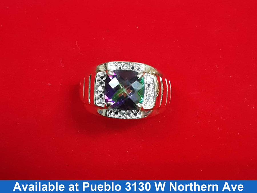Women's Ring - Yellow Gold 10k (.417) 5.8 grams Size 7