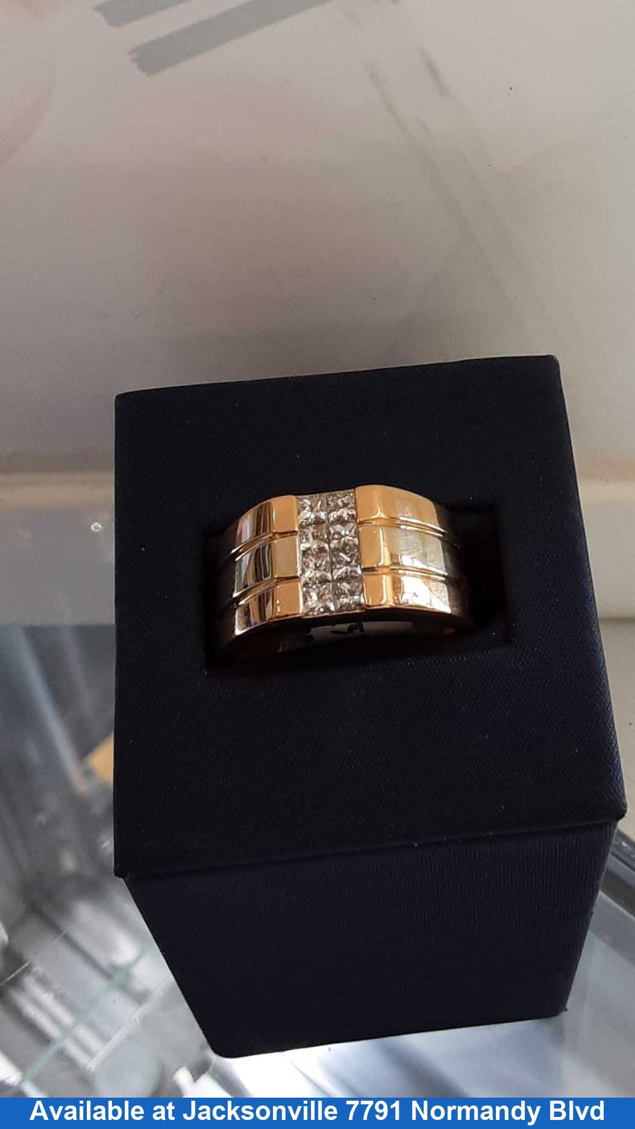 Men's Ring - Yellow Gold 18k (.750) 16.2 grams Size 10