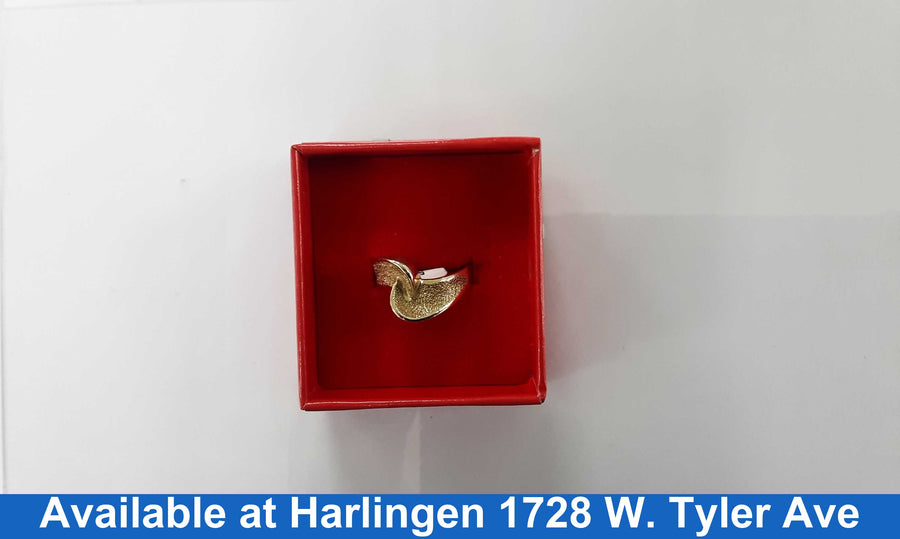 Women's Ring - Yellow Gold 14k (.585) 4.8 grams Size 7.5