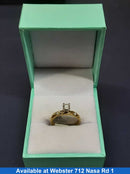 Women's Ring - Solitaire - Yellow Gold 14k (.585) 2 grams Size 6.5