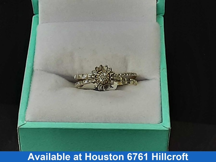 Women's Ring - Yellow Gold 14k (.585) 2.5 grams Size 10