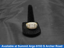 Men's Ring - Yellow Gold 10k (.417) 8.1 grams Size 11.5