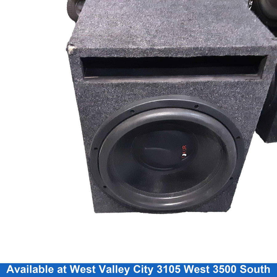 Okur Black Car Sub-Woofer
