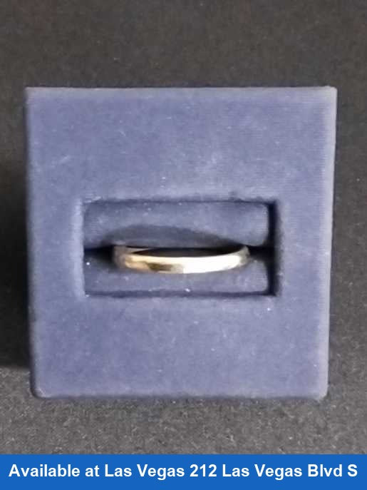 Ring - Wedding Band - Yellow Gold 14k (.585) 1.9 grams Size 20