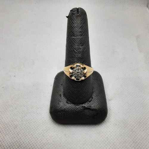 Women's Ring - Yellow Gold 14k (.585) 3.7 grams Size 10