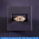 Ring - Engagement Set - White Gold 18k (.750) 5.5 grams Size 6