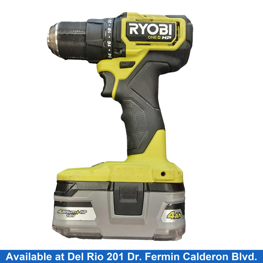 Ryobi Psbdd01cn Green Cordless Standard Drill