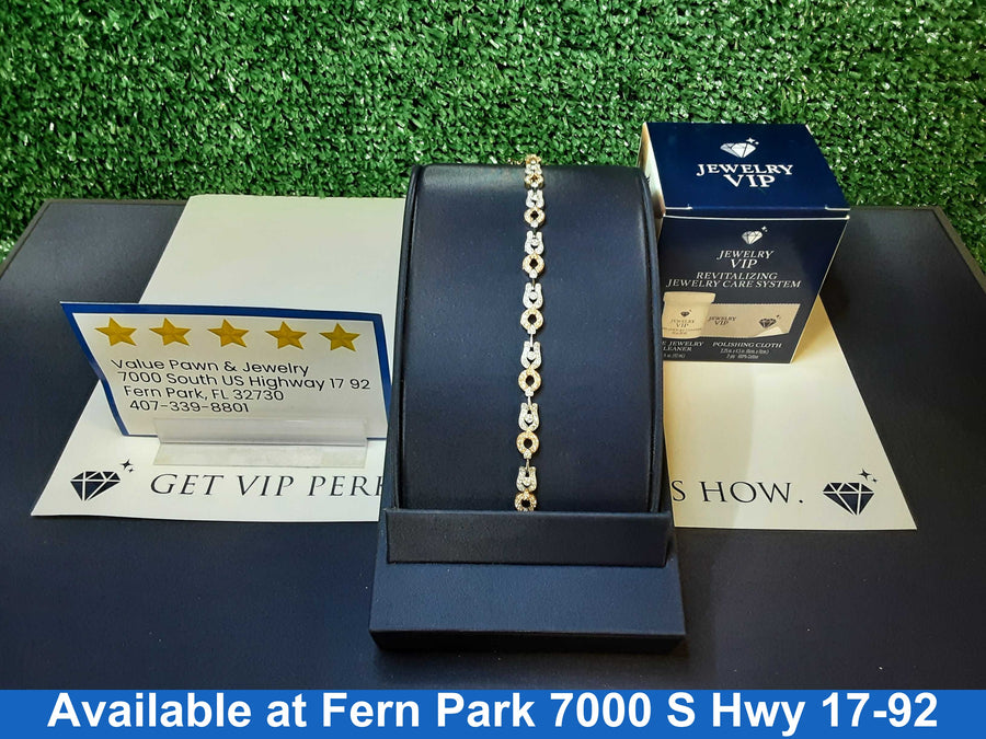 Bracelet - White Gold 14k (.585) 11.4 grams 7 inch