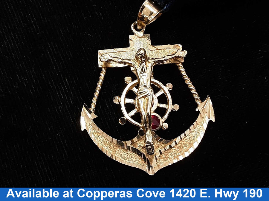 Religious Pendant - Yellow Gold 14k (.585) 5.9 grams