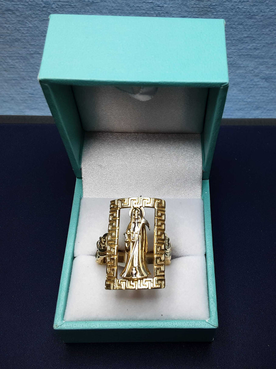 Men's Ring - Yellow Gold 10k (.417) 8 grams Size 9