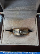 Men's Ring - Yellow Gold 14k (.585) 7.6 grams Size 9