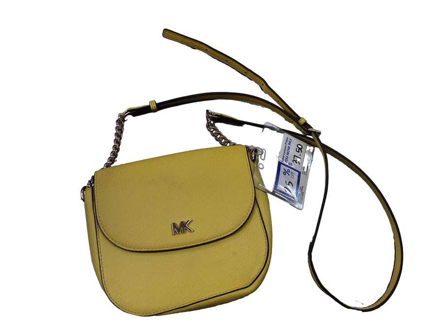 Michael Kors Oa-1903 Yellow Purse / Handbag