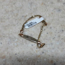 ID Bracelet - Yellow Gold 14k (.585) 3.5 grams 6 inch