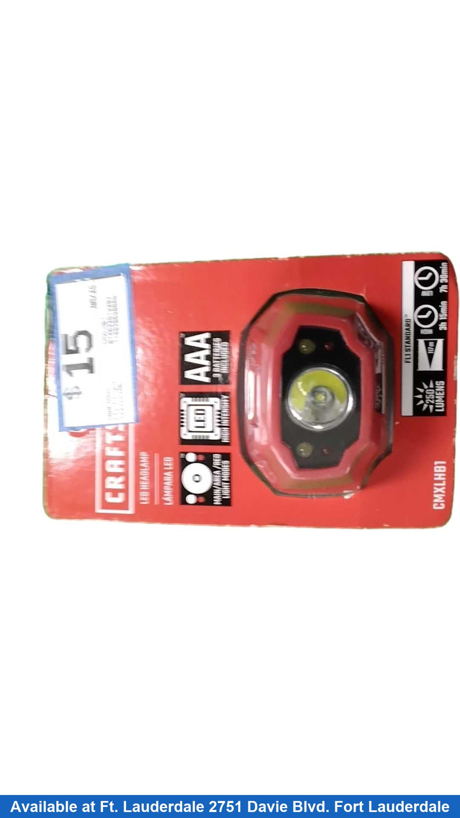 Craftman Cmxlhb1 Red Flashlight / Headlamp