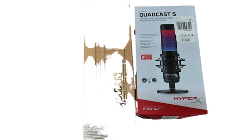 Hyperx Quadcast S Black Corded Microphone