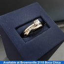 Women's Ring - Solitaire - White Gold 10k (.417) 4.2 grams Size 7
