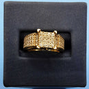 Women's Ring - Yellow Gold 10k (.417) 5.2 grams Size 6