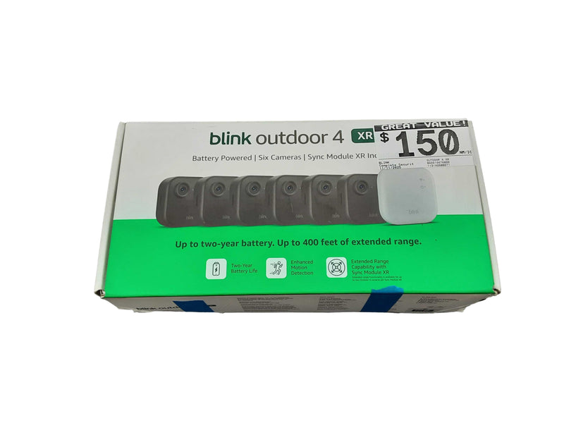 Blink Outdoor 4 Xr Black