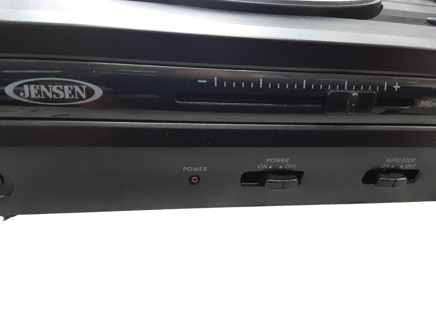 Jensen Jta230 Black Home Turntable