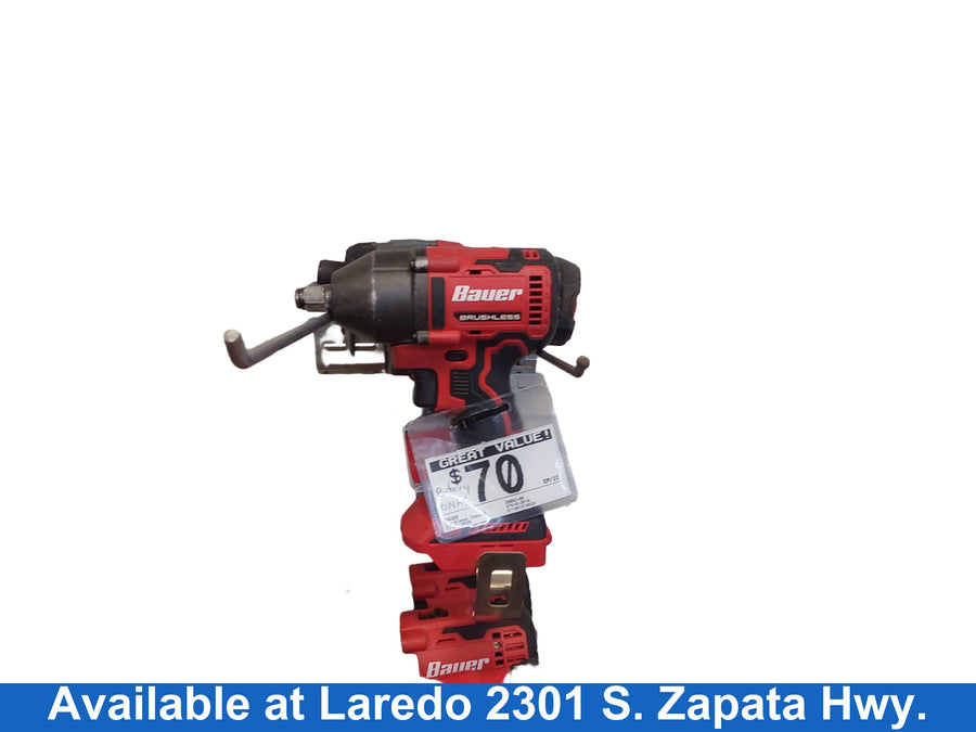 Bauer 2085c-br Red Cordless Impact Drill