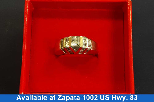 Women's Ring - Yellow Gold 10k (.417) 9.3 grams Size 10