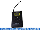 Saramonic Uhf Synthesized Receiver Black Corded Microphone