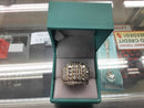 Men's Ring - White Gold 10k (.417) 11.9 grams Size 10