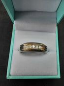Ring - Wedding Band - White Gold 14k (.585) 6.5 grams Size 10