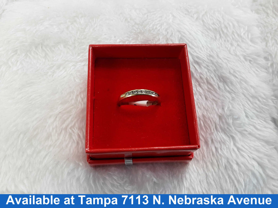 Ring - Wedding Band - Yellow Gold 10k (.417) 1.7 grams Size 6.5