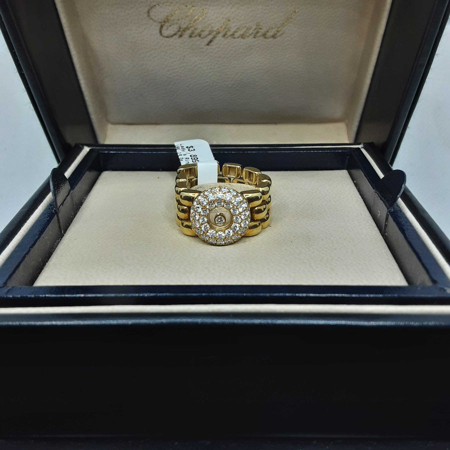 Women's Ring - Yellow Gold 18k (.750) 19 grams Size 8.5