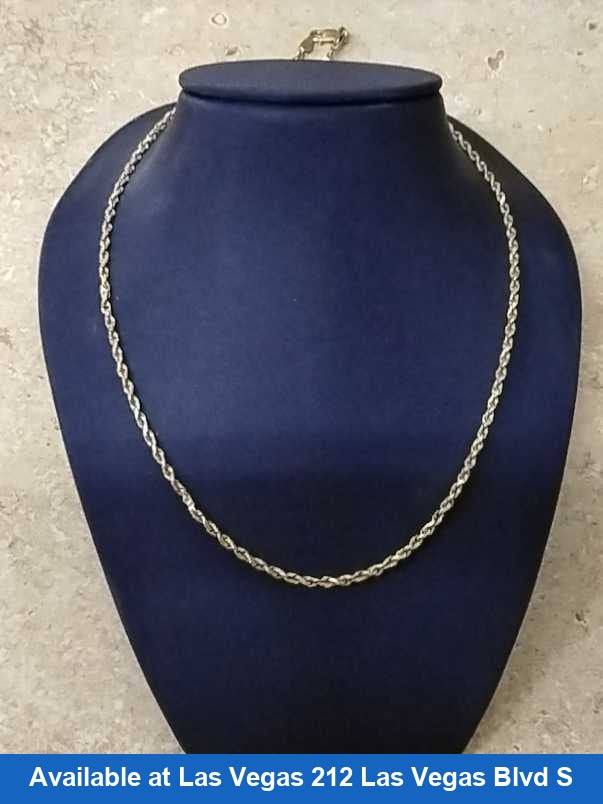 Rope Chain - Yellow Gold 14k (.585) 8.4 grams 18 inch