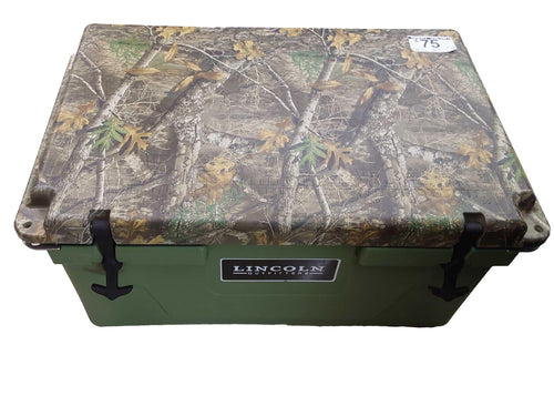 Lincoln Outfitters 65qt Cooler Camo Cooler