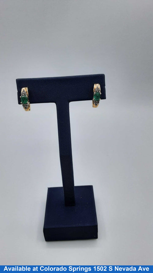 Earrings - Yellow Gold 10k (.417) 3 grams