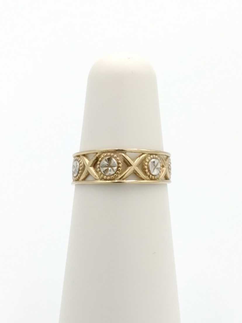 Ring - Wedding Band - Yellow Gold 10k (.417) 0.9 grams Size 5