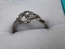 Women's Ring - White Gold 10k (.417) 2.1 grams Size 7.5