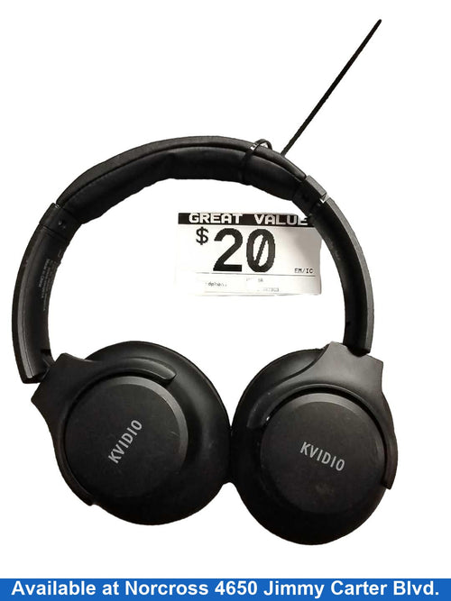 Kvidio Wh201a Black Stereo Headphone
