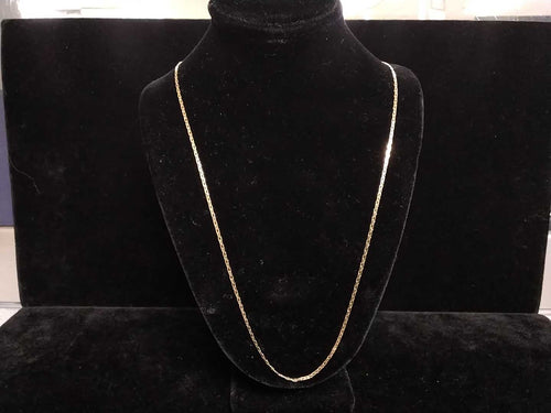 Chain - Yellow Gold 14k (.585) 5 grams 36 inch