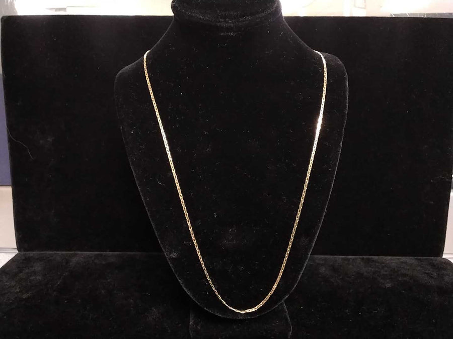 Chain - Yellow Gold 14k (.585) 5 grams 36 inch