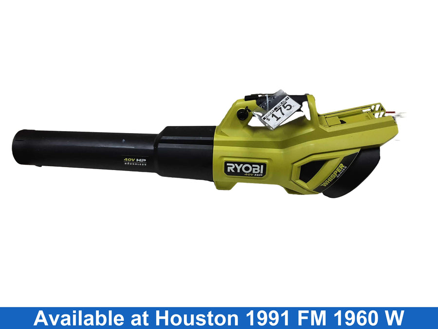 Ryobi Ry404014vnm Green Cordless Leaf Blower
